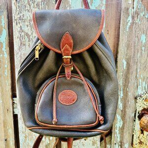 Roots of Canada Heavy Leather Backpack